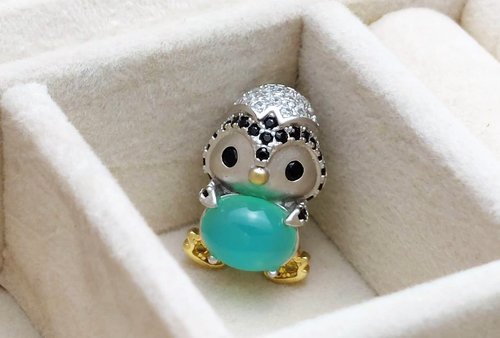 玉識形態 JadeStyle Jewelry 輕珠寶玉飾 | 可愛企鵝公主墜鍊 | 澳洲玉
