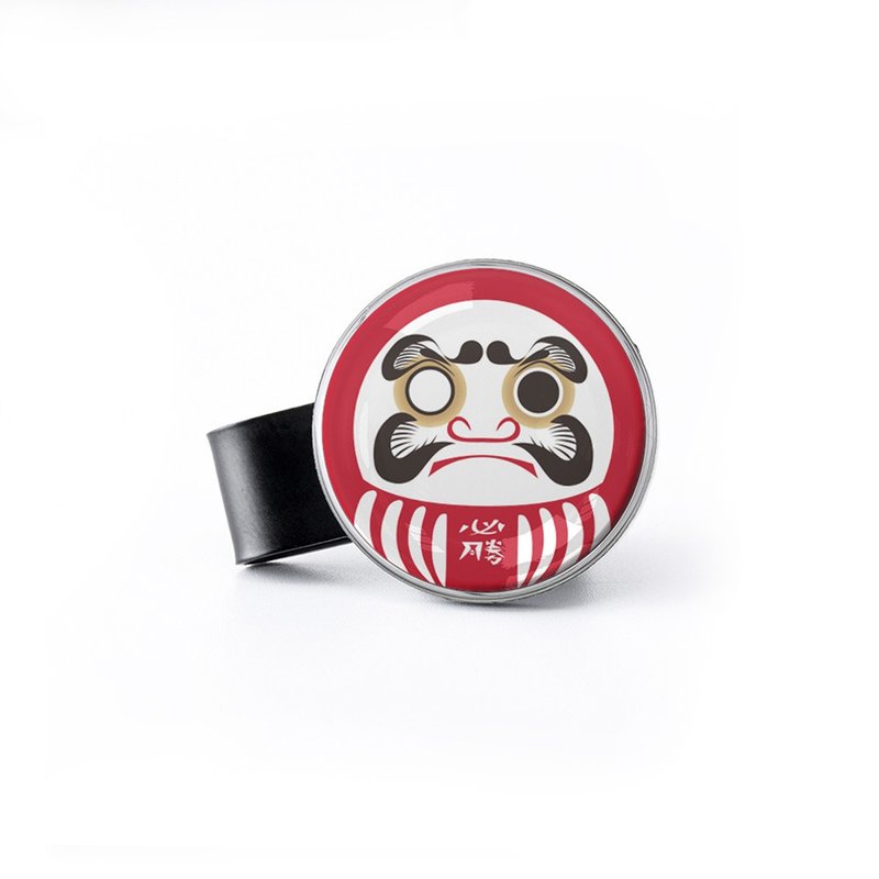 【SunBrother】紅達摩/高爾夫球標 - 運動配件 - 不鏽鋼 