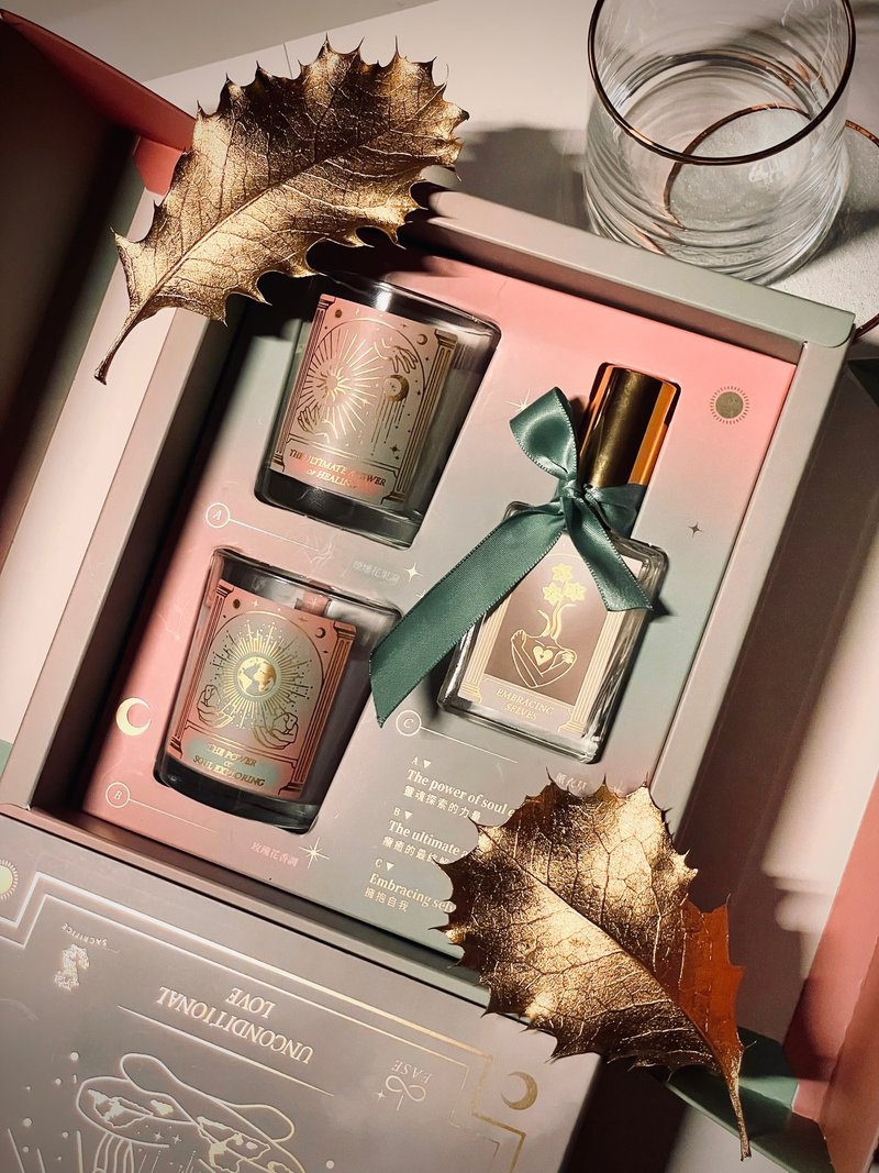 Unconditional Love fragrance gift box - เทียน/เชิงเทียน - วัสดุอื่นๆ 