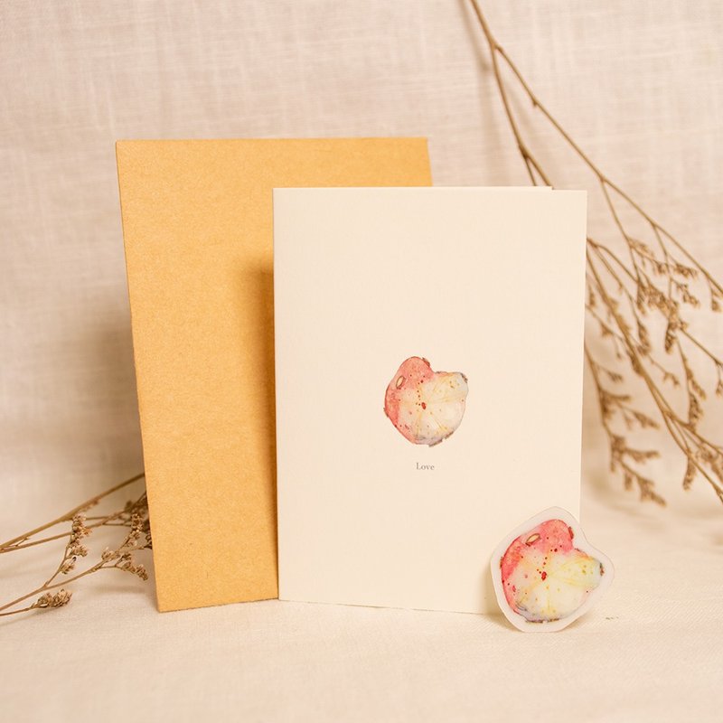 Pocket Card / I want to give you a planet_爱Love - Cards & Postcards - Paper White