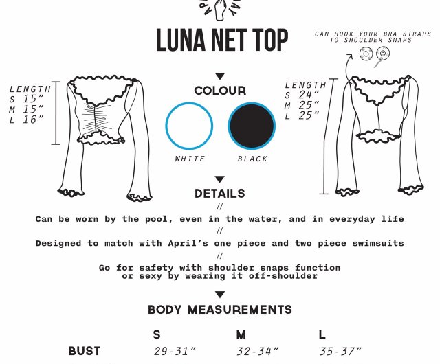 Aprilppolday / LUNA NET TOP - ショップ APRILPOOLDAY トップス