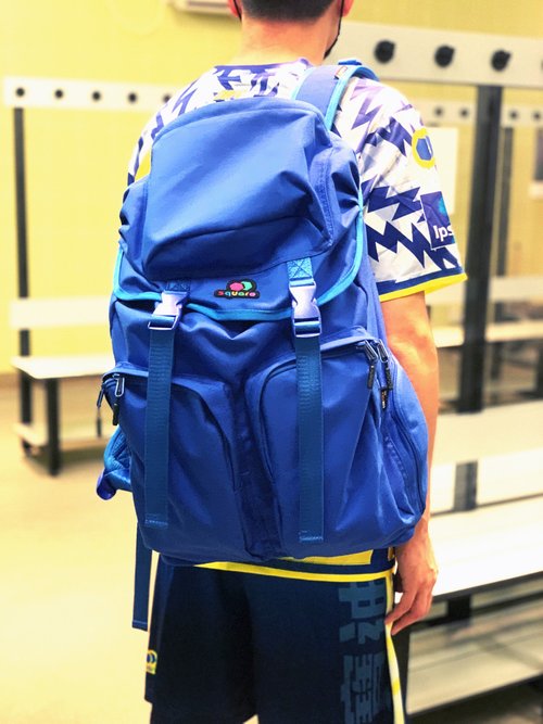 Square ZIZOU 35L 運動旅行揹包 藍色