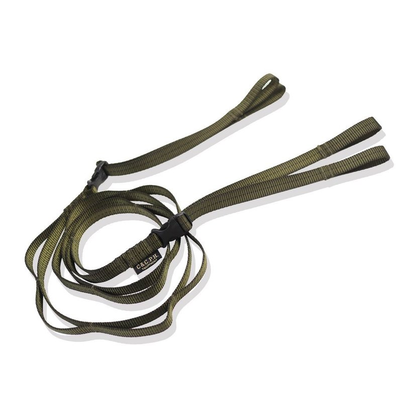 C&C.P.H. EQUIPEMENT 多功能露營掛繩 沙/軍綠色 (贈質感收納袋) - 露營用品 - 尼龍 多色
