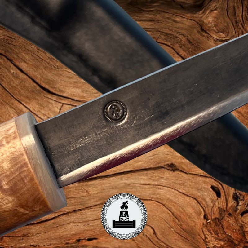 Yakut Knife Bootur – Handmade Northern Blade with Authentic Design - 菜刀/刀架 - 其他金屬 