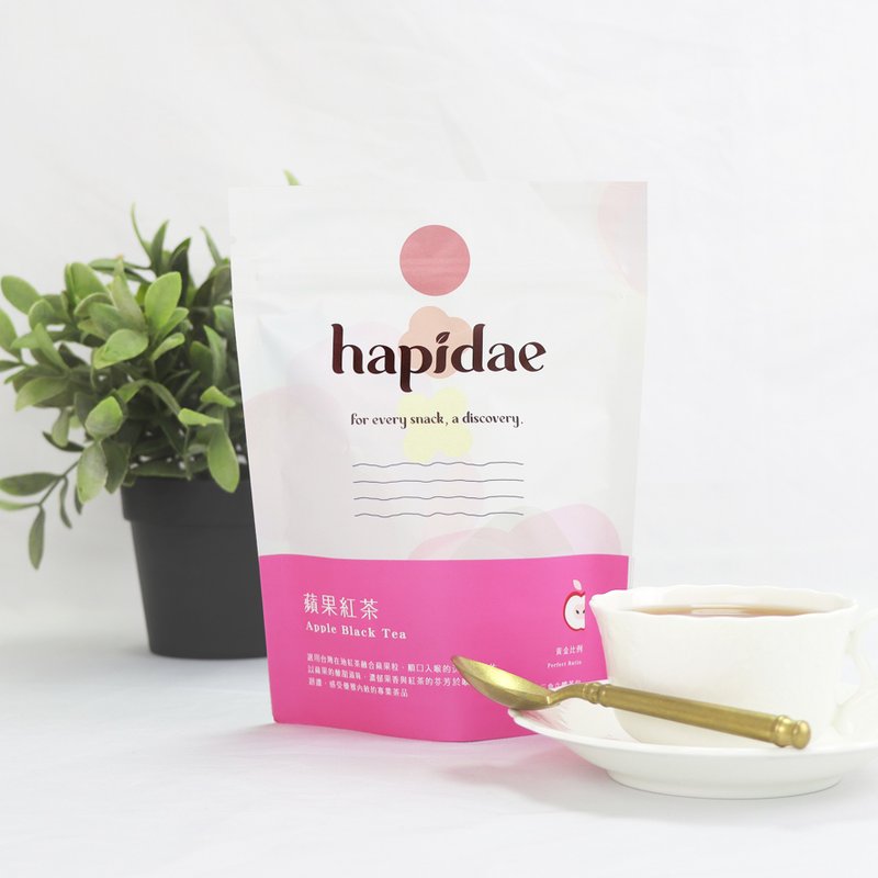 【hapidae】蘋果紅茶 經典特色茶系列 花草茶(茶包/3g/15入) - 茶葉/茶包/水果茶 - 其他材質 