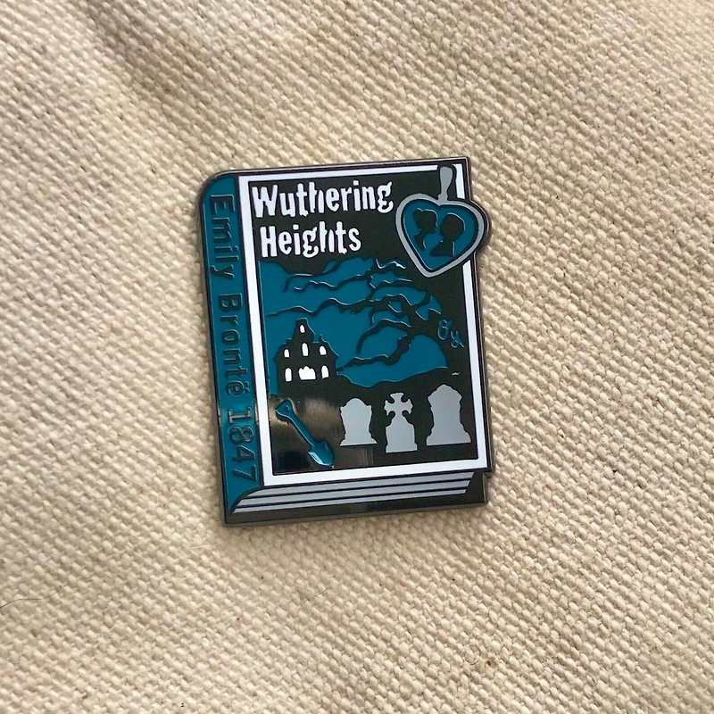 Wuthering Heights pin - Badges & Pins - Other Metals 