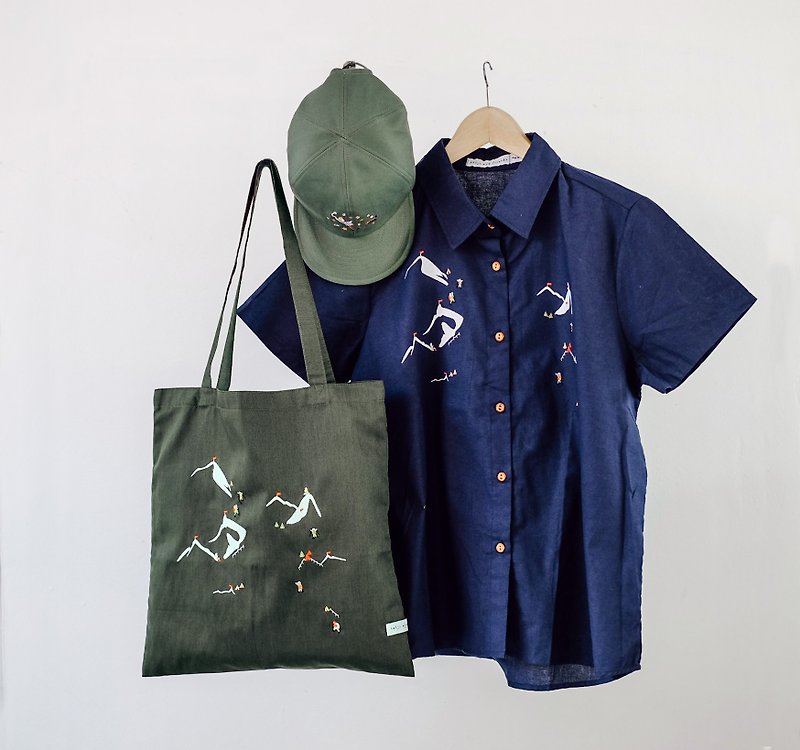 Goody Bag - HELLO Spring SET ( get 3 items in 1 SET ) - 女襯衫 - 棉．麻 多色
