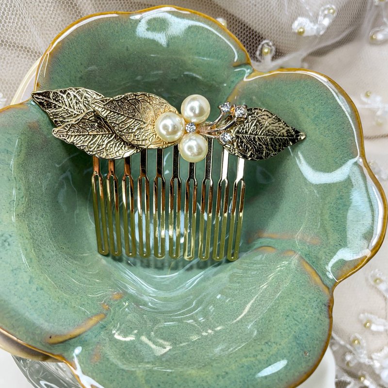 Esther Series - Eagle French Comb - Hair Accessories - Other Metals 