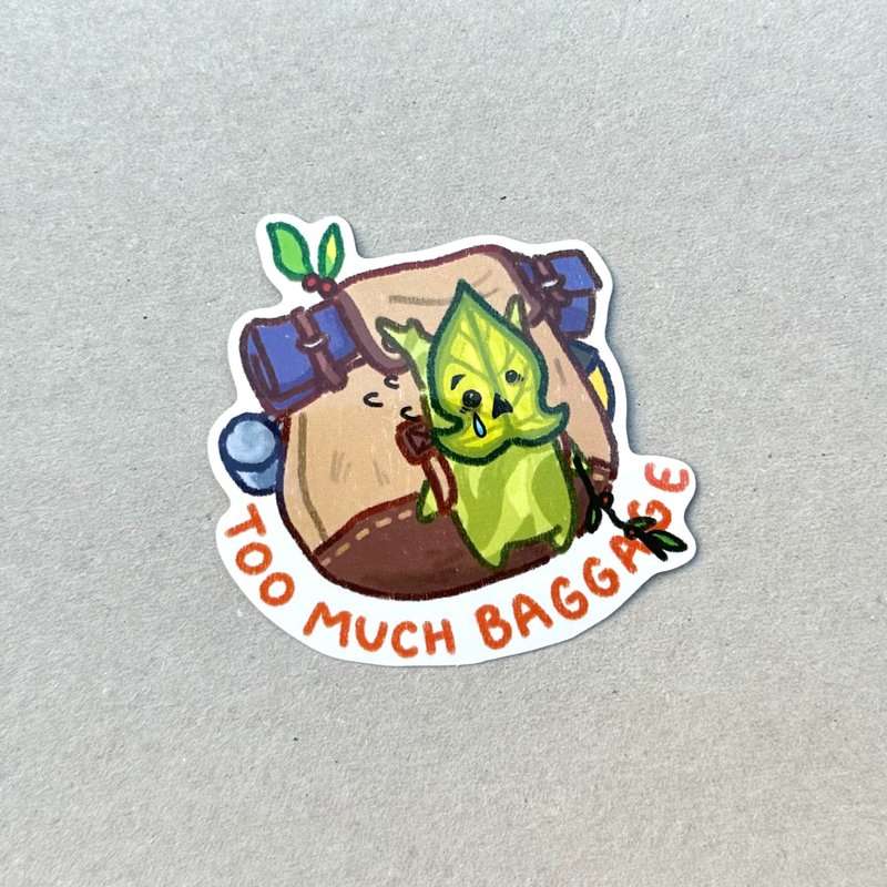 Depressed korok sticker - Stickers - Acrylic 