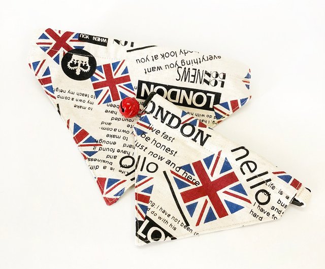 英国スタイルの犬のスカーフの装飾的な襟 - ショップ totomomo