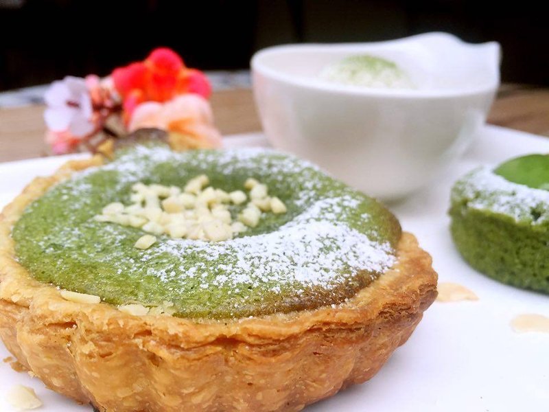 [Points] Matcha send pompie too soft mini pie (four in) - ของคาวและพาย - อาหารสด สีเขียว