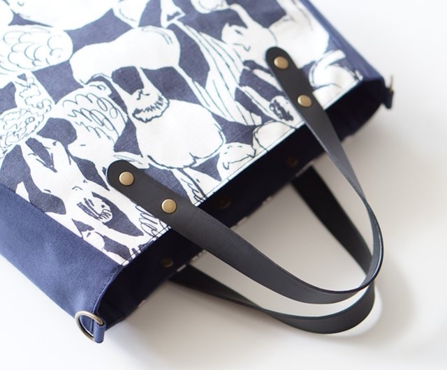 ミナペルホネン パニーニバッグ life puzzle トートバッグ textile bag life puzzle 伊勢丹新宿限定