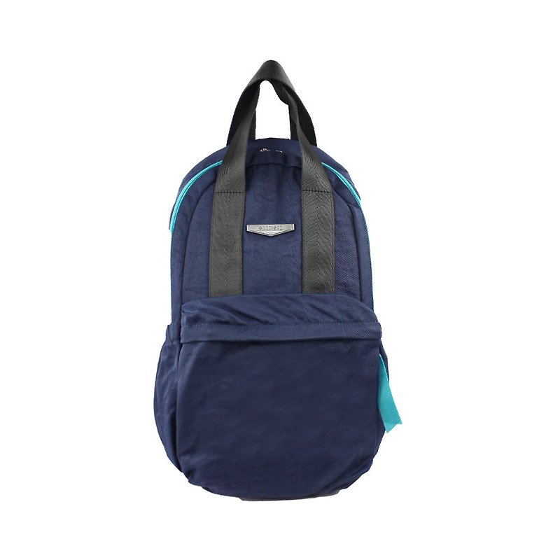 Blue lightweight backpack BODYSAC "b652" - กระเป๋าเป้สะพายหลัง - เส้นใยสังเคราะห์ สีน้ำเงิน