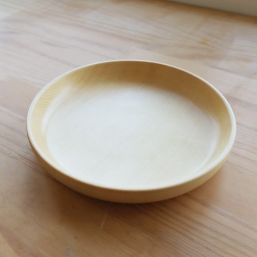 蒔木工坊 餐桌蒔光-加拿大檜木圓盤