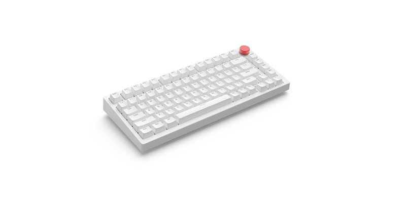 GS 3075T 無線藍牙機械鍵盤 Mac | Windows | Android | Ios - 電腦配件 - 其他材質 白色
