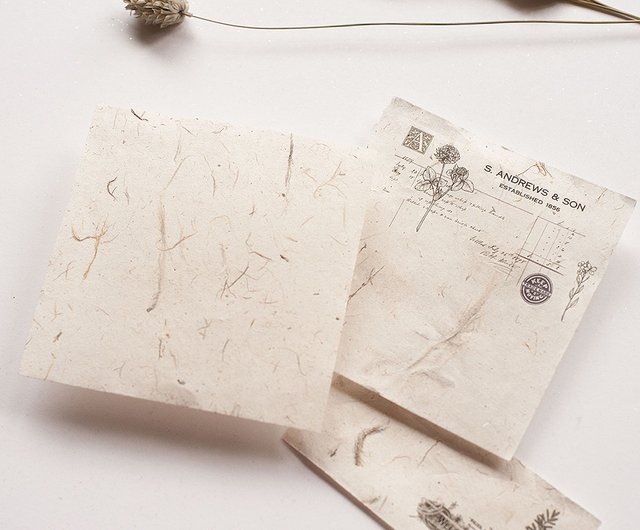 オリジナルフィールペーパー・ナチュラル系】ポケットコラージュ素材