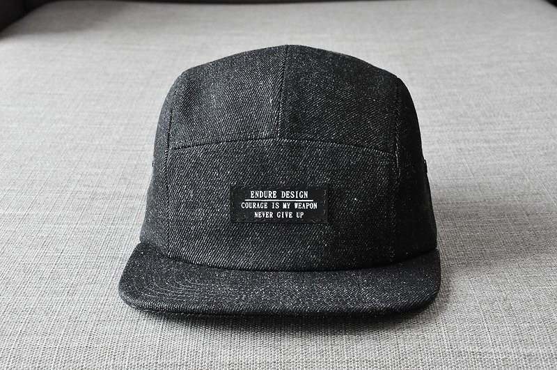 ENDURE/ limited money split cap - Hats & Caps - Cotton & Hemp Black