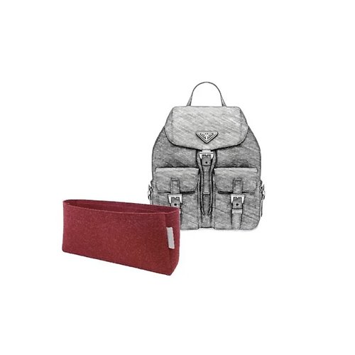 FASCINEE 【香港製造韓國絨布】手製內袋 Prada Small Nylon Backpack