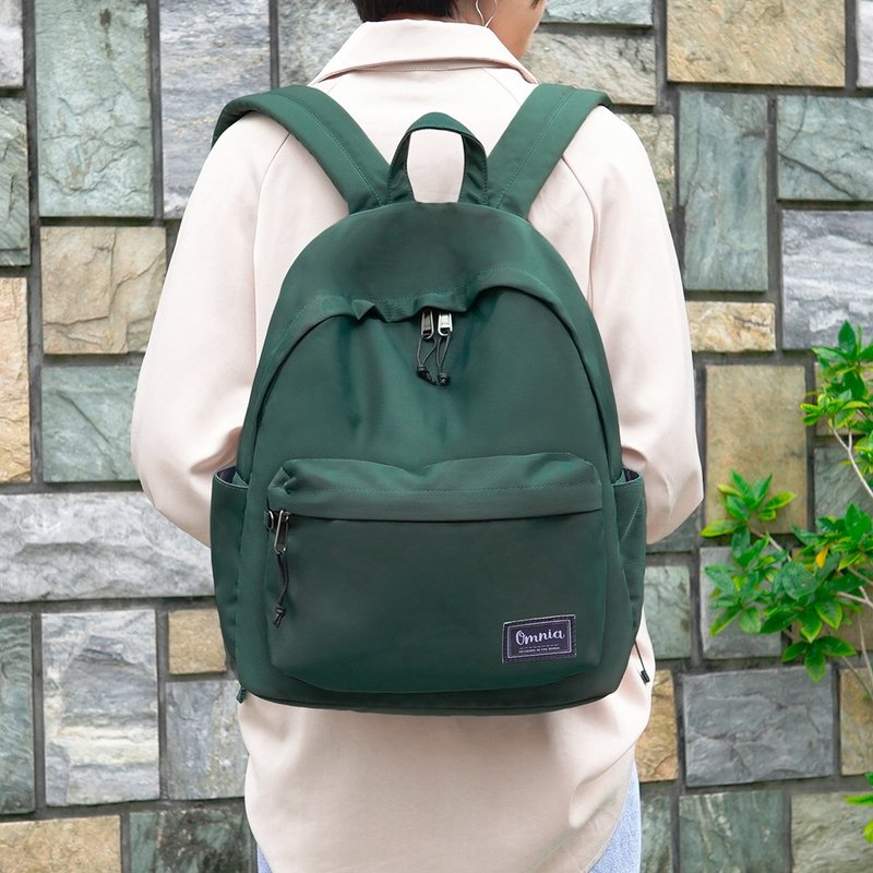 Japanese Street Casual Nylon Laptop Backpack (Army Green) - Backpacks - Nylon Green