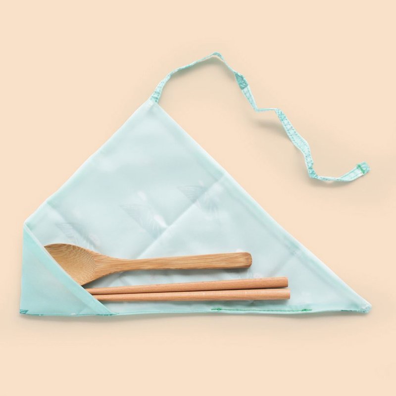 Good Day Cutlery Set | Yushan - Chopsticks - Polyester Green