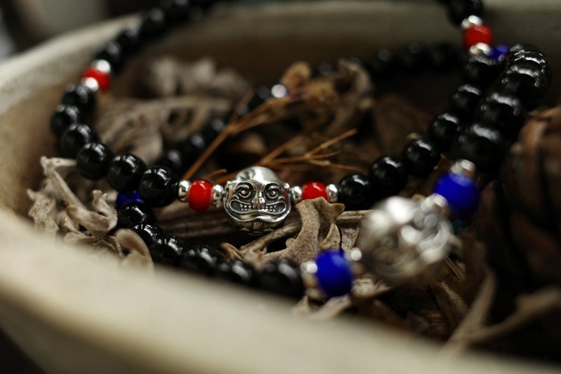 陽翟風獅爺手鍊 - 手鍊/手環 - 純銀 銀色