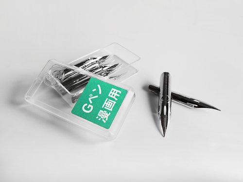GeckoDesign 生活購物網站 和諧之筆-文具零件_日本Zebra斑馬 漫畫筆尖-G尖普通版(10支盒裝)