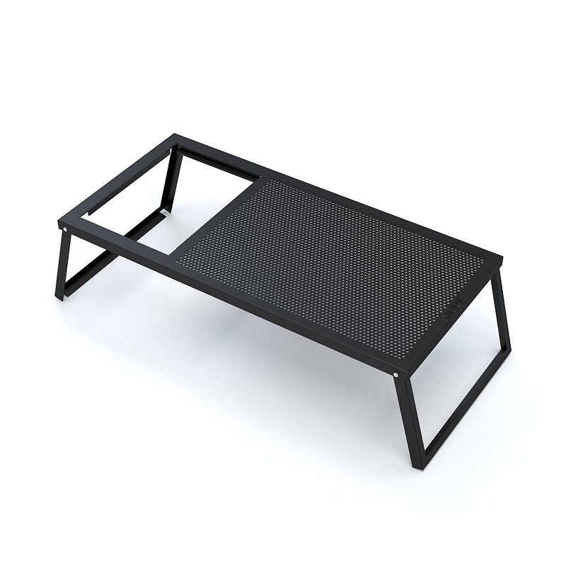 auvil 오빌 LOUNGE/PATIO/GARDEN TABLE Multi Wide - Other Furniture - Other Metals Black