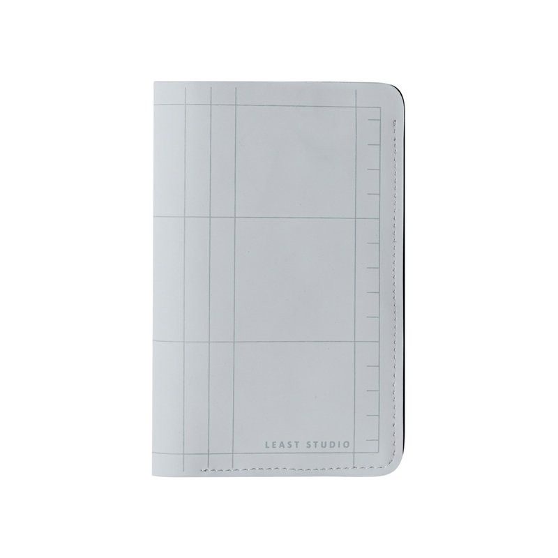 HYPE PASSPORT HOLDER - MARBLE GRAY #CUTTINGMAT from Least studio. - 行李箱/旅行袋 - 橡膠 銀色