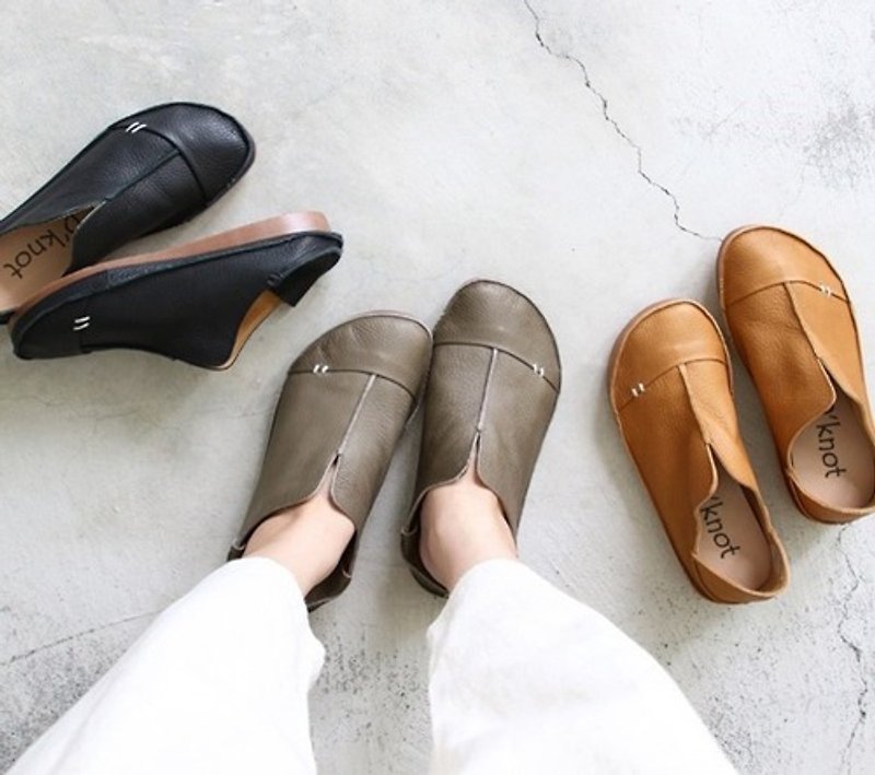 其他材質 女休閒鞋/帆布鞋 - 2-way slip-on 3400 that can be worn even when stepping on the heel