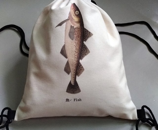 Fish Gift box - Bundled Bag & T-Shirt - Shop nagging-zakka Unisex