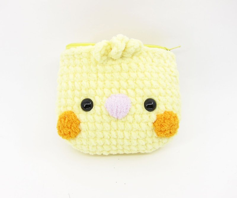 Cockatoo / Coin Purse / Storage Bag - Wallets - Other Man-Made Fibers Yellow