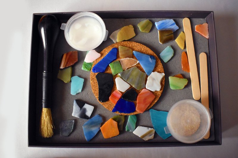 Tile Mosaics Craft Kit | DIY Mosaics Kit - 桌遊/卡牌 - 其他材質 多色
