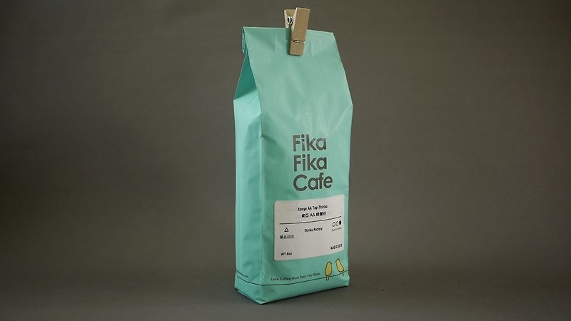 FikaFikaCafe 8oz Kenya AA Premium Valley - Sunshine Baking - Coffee - Fresh Ingredients Khaki
