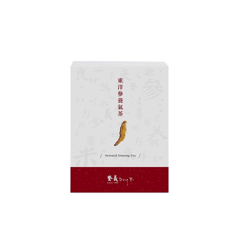 Oriental Ginseng Tea - ชา - พืช/ดอกไม้ สีเทา