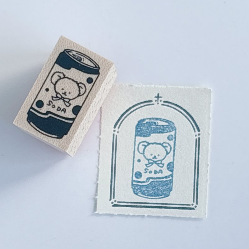 Bear Can Juice 1220 - 印章/印台 - 橡膠 