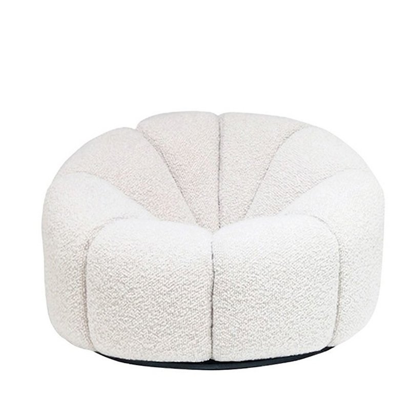 【CHICHI HOME】Duoduo single sofa (Shuangbei free shipping! Elevator required) - Other Furniture - Other Materials White