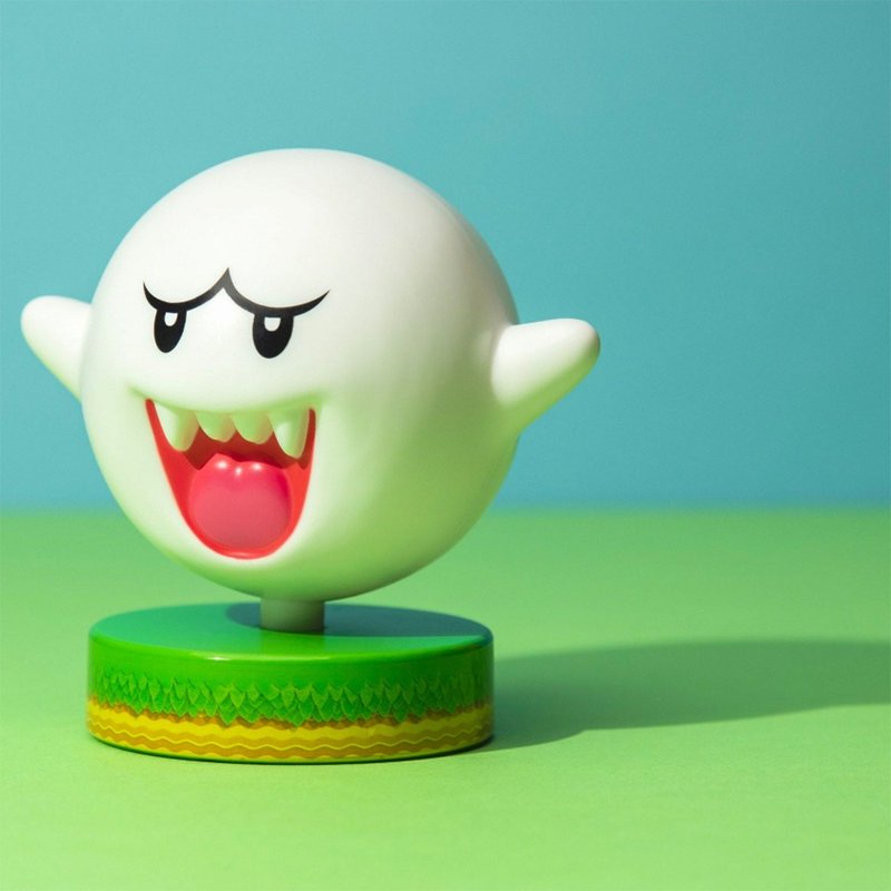 【Nintendo】 Super Mario Shy Ghost Night Light / BOO/SUPER MARIO - Lighting - Plastic Multicolor