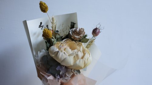 卒業式　ブーケ 卒業ブーケ】卒業希望ドライブーケ-イエロー/卒業ギフト