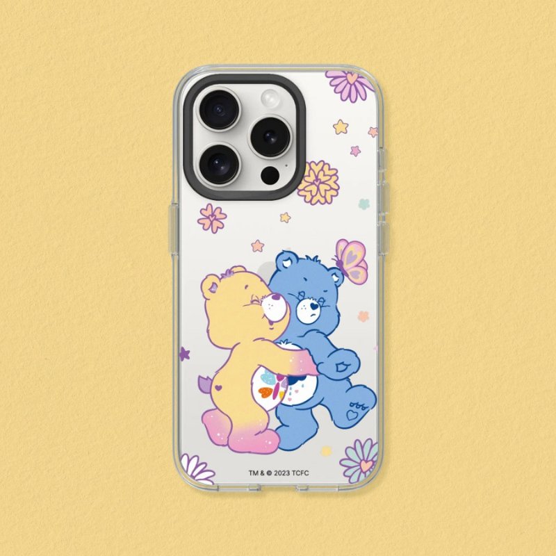 Clear透明防摔手機殼∣Care Bears/抱一個 for iPhone - 手機殼/手機套 - 塑膠 透明