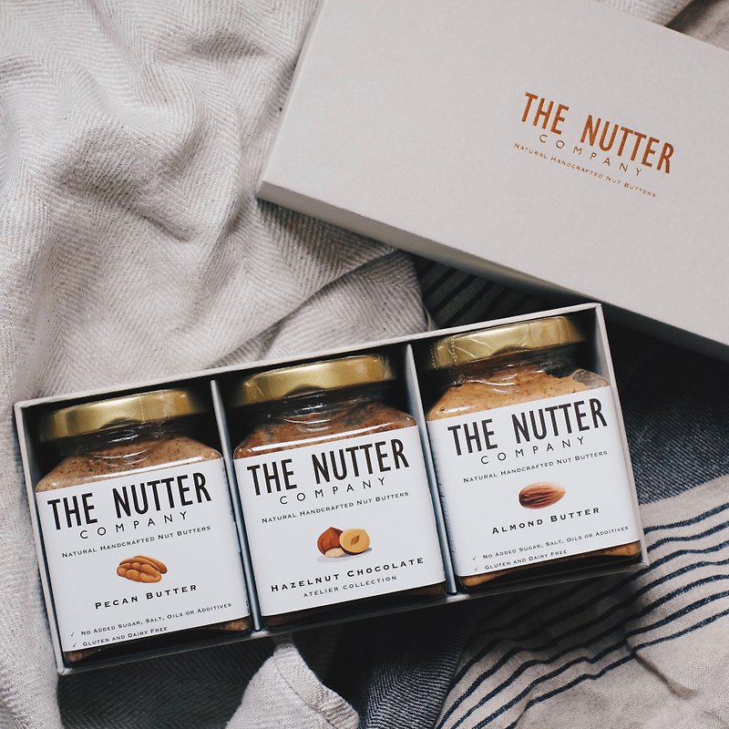 【Thankful Week Special】Best 3 Nut Butters Set - Jams & Spreads - Fresh Ingredients 