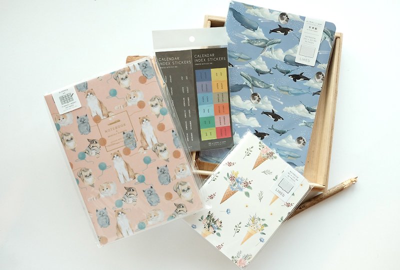 Goody Bag – Surpriseee !!! Planner&Notebook Set :) - Notebooks & Journals - Paper Multicolor