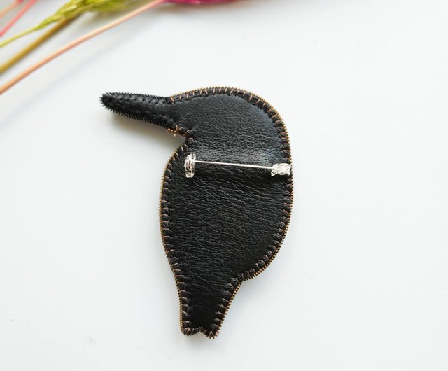 APROSIO＆CO 鳥のビーズブローチ ブローチ ビーズ刺繍ブローチ ビーズ刺繍アクセサリー 鳥 青い鳥