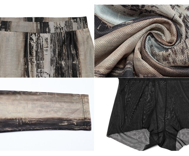 Punkandyo トライバル サイバーパンク ディストピア トライバル ハンター パンツ