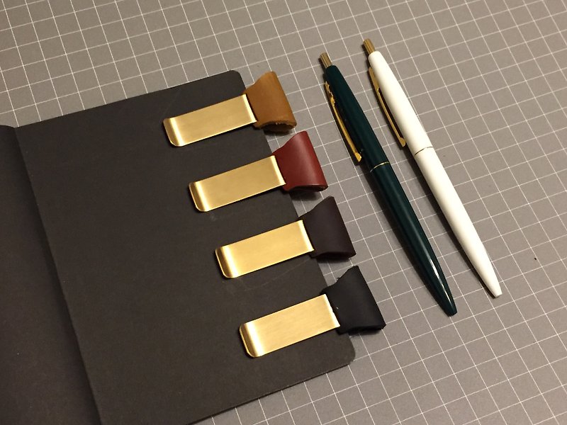 黄銅/スチールmapiriマネークリップまたはクリップ（デュアル）真鍮ペンホルダー/マネークリッパー - ペン立て - 紙 
