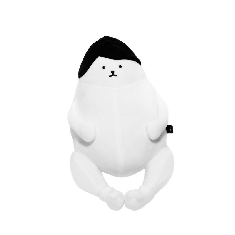 【WHIKO】謎の毛絨玩具公仔創意生日禮物 - 寶寶/兒童玩具/玩偶 - 棉．麻 白色