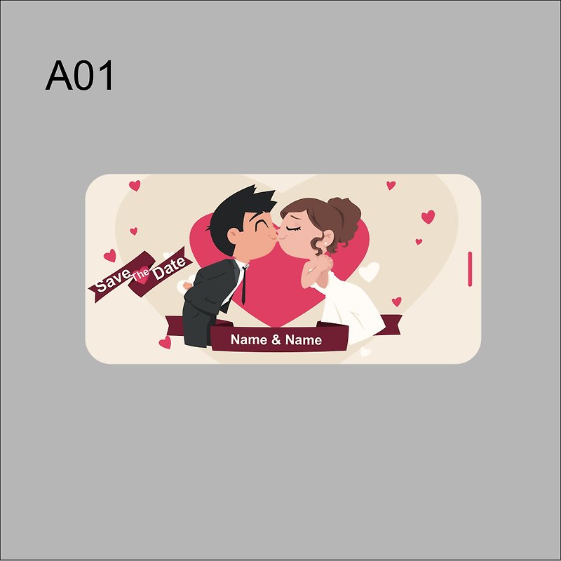 2019 Valentine's Day Exclusive - Customized Action Power Supply A01~A07 - ที่ชาร์จ - พลาสติก 