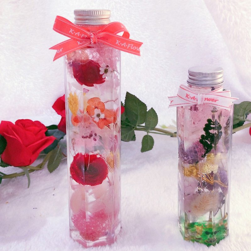 Floating flower - Dried Flowers & Bouquets - Glass 