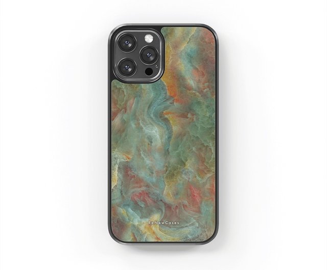 Eco Friendly Recycled Materials Shockproof Phone Case Jungle Green