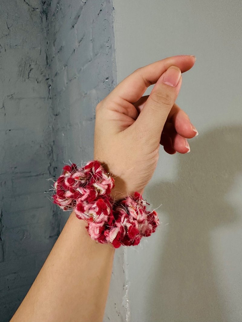 Crochet hair tie/crochet design Crochet design/handmade crochet/can be customized - Hair Accessories - Cotton & Hemp 