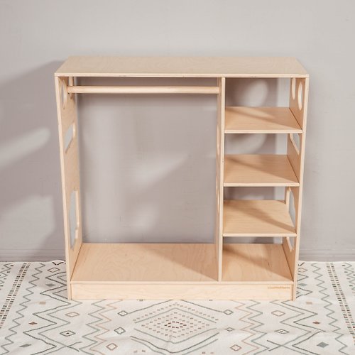 Montessori Storage Set for Clothing & Toys – Woodandroom